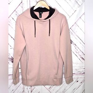 H&M Pink Pullover Sweatshirt Hood